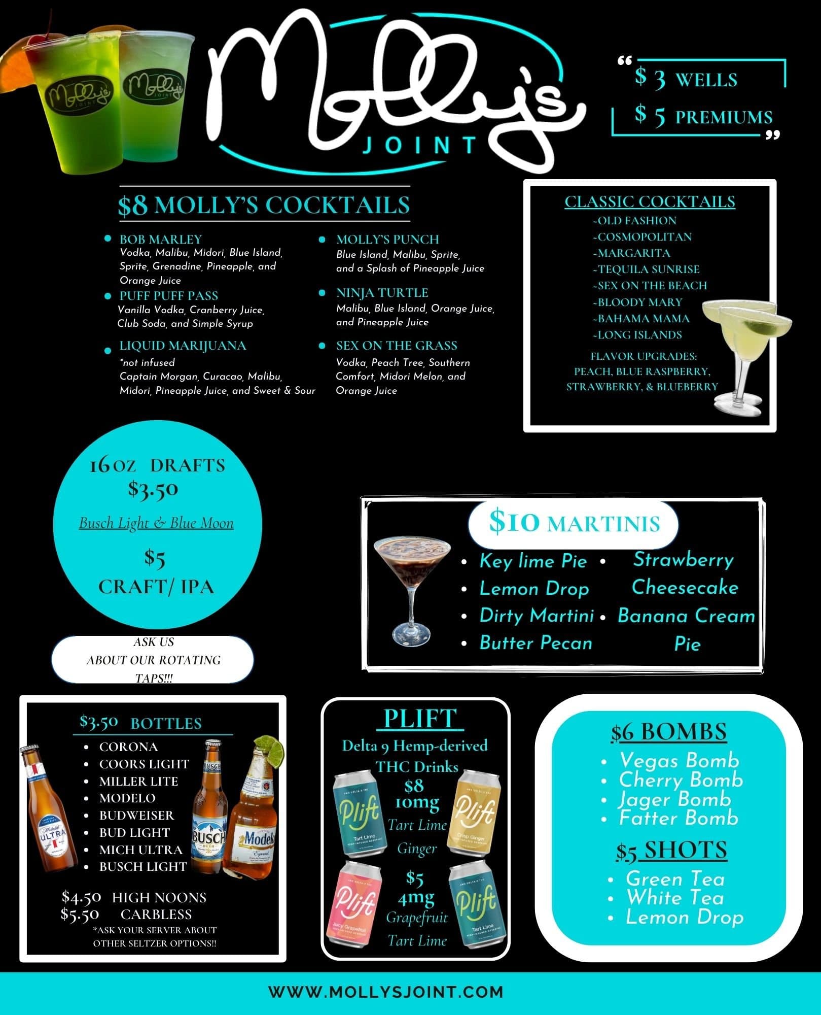 Drinks Menu